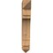Ekena Millwork Merced Arts & Crafts Rough Sawn Bracket, Western Red Cedar, 4"W x 18"D x 26"H BKT04X18X26MRC03RWR - alternate 2